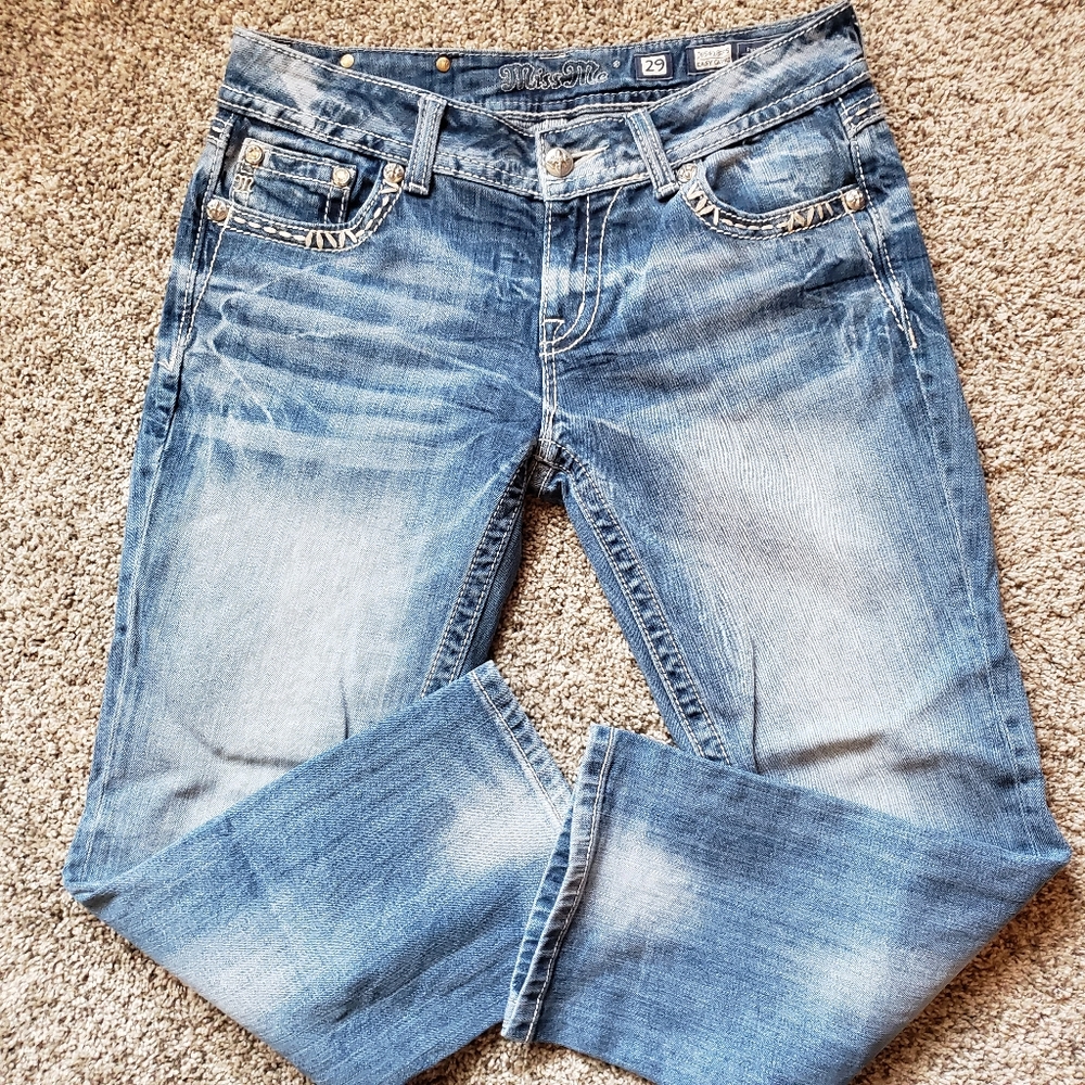 Miss Me Easy Capri Sz 29